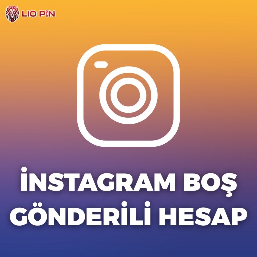Gönderili boş İnstagram Hesabı